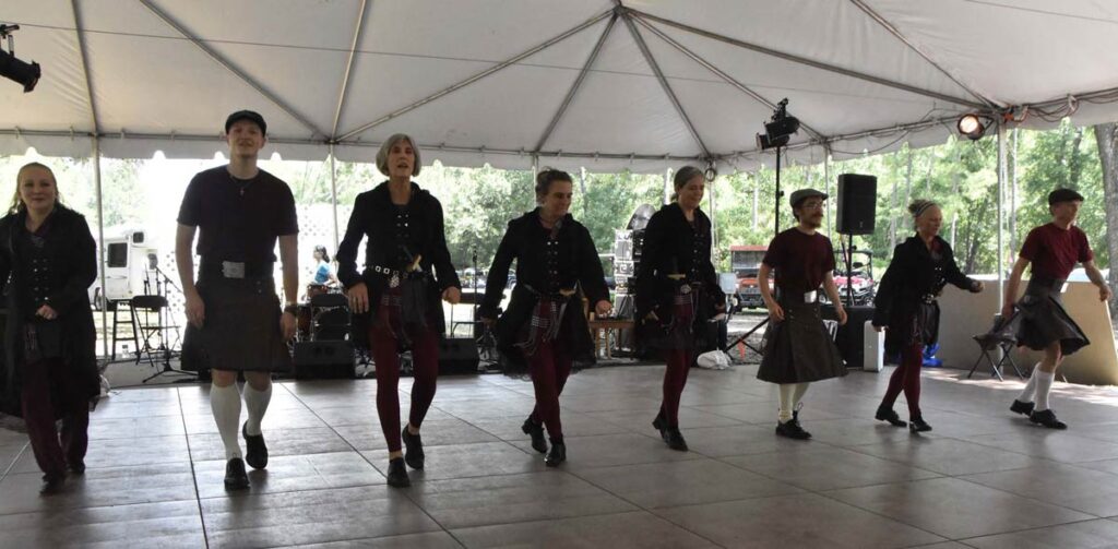 Inisheer Irish Dancers performance at the Florida Folk Festival under the direction of Piper Call on Sunday May 29, 2022