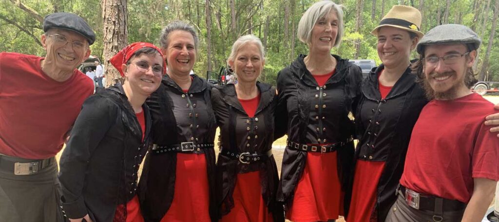 Inisheer Irish Dancers at the Florida Folk Festival 2023